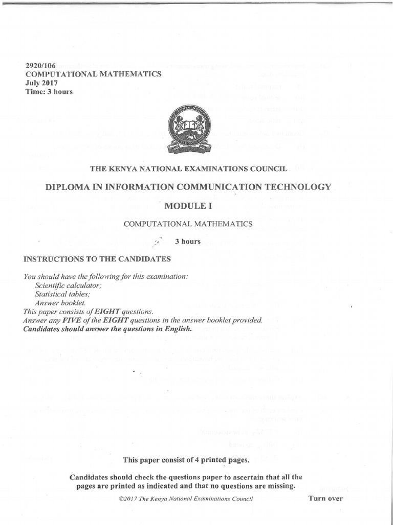 Computational mathematics pdf