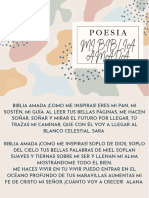 Poesia - Mi Biblia Amada Grupo#1