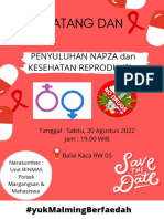 Merah Bergambar Kesadaran Narkoba Poster