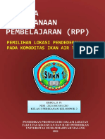 RPP 3.1 Teknik Pendederan Kls Xi