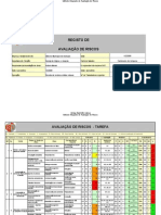 Análise de Riscos - Exemplo