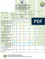 Physical Facilities Assessment Form For Face To Face Classes 1