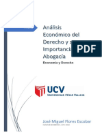 Analisis Economico Del Derecho y Su Importancia en La Abogacia