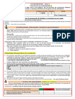 1°Eda5-SEM3-Ficha5-Reconoce La Secuencia de Hechos y Acciones en Un Texto