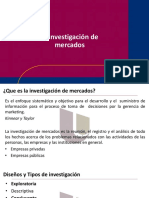 Diapositivas Investigación de Mercados