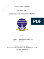 tugas 1 PEMBANGUNAN MASYARAKAT DESA