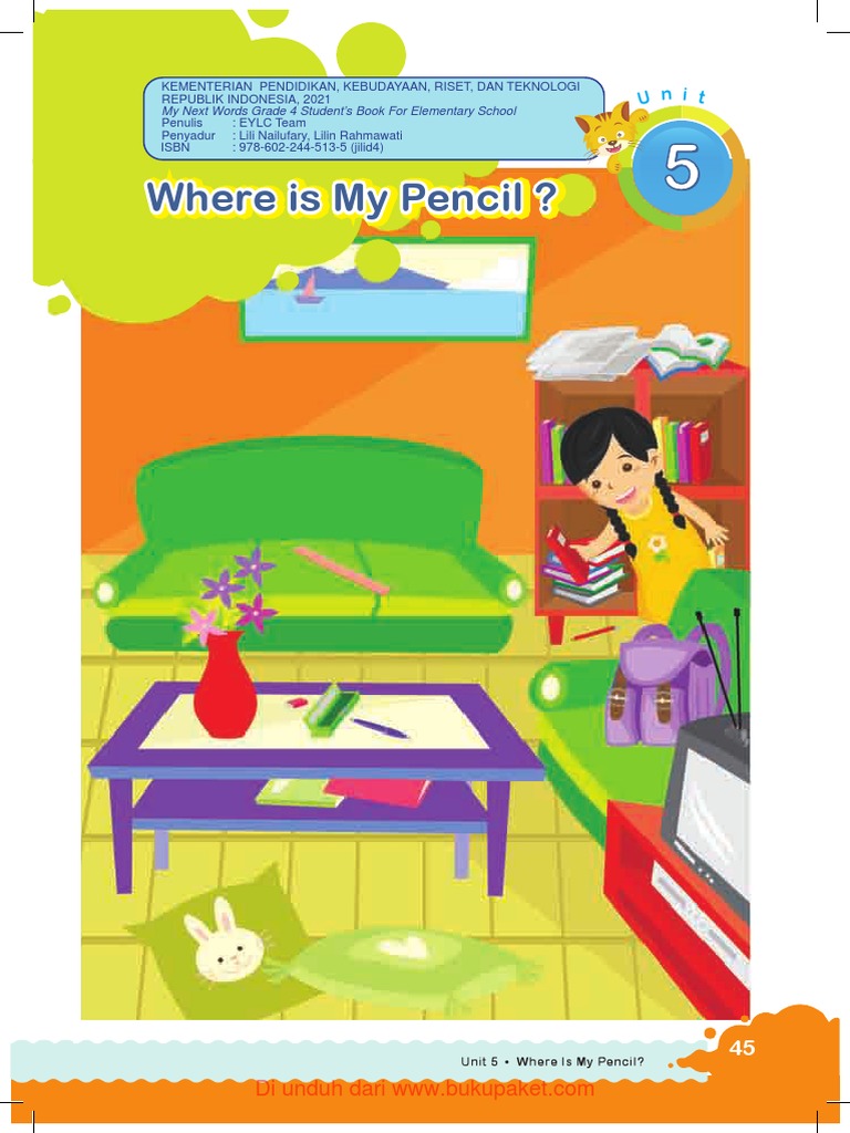 Unit 5 where is my pencil pdf consumer goods components