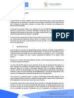 Carta de Bienvenida Curso FEN - MEN - 2021