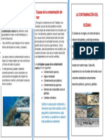 Causas de La Contaminación Del Mar Soluciones para La Contaminación Del Mar La Contaminación Del Océano