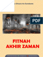 Fitnah Akhir Zaman - Ustadz Abu Ghozie As-Sundawie
