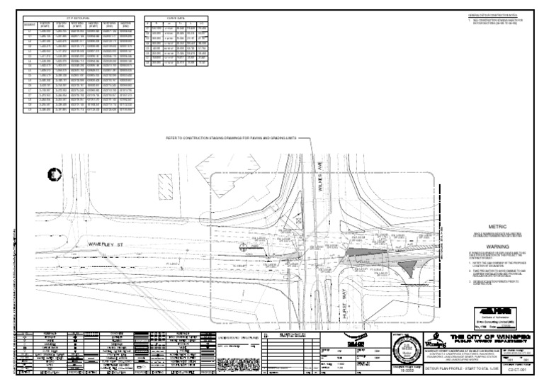 Waverley Street Underpass Construction Details | PDF