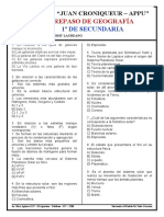 2º Práctica de Repaso - Semana 4, 5, 6 - 1º Sec GF - APPU 2022