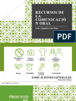 Clase 3 - Recursos de La Comunicación Oral