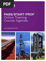 PASS Start-Prof Online Training - Agenda - 2022