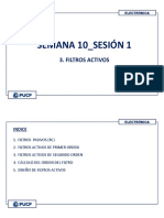 Semana 10 Sesión 1 y 2 Filtros Activos