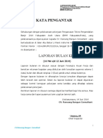 Laporan Bulanan BHM Aceh Utara 2014