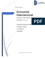 2.1 y 2.2 Economia Internacional - Quezada Villanueva Marco Antonio