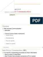 CS2106 L4 - Overview of Inter-Process Communication Mechanisms