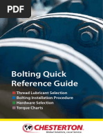 Bolt Tightening Sequence Guide | PDF | Screw | Mechanical Engineering