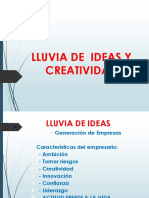Lluvia de Ideas y Creatividad