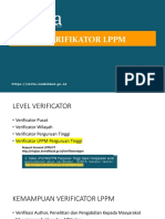 Sinta Verifikator LPPM