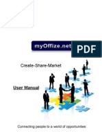 Create-Share-Market: User Manual