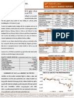 Daily Equity Market Report - 30.08.2022