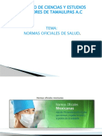 Salud Pública (Tema 12) Normas Oficiciales