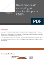 Exposición ITAM Javier Labrada - Recalibración de Metodologías Establecidas Por La CNBV