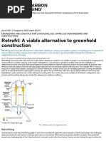 Retrofit - A Viable Alternative To Greenfield Construction