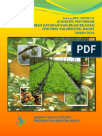 Statistik Pertanian Tanaman Sayuran Dan Buah Buahan Provinsi Kalimantan Barat