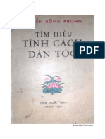 Tìm Hiểu Tính Cách Dân Tộc (NXB Khoa Học 1963) - Nguyễn Hồng Phong - 447 Trang