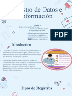 Registro de Datos e Informacion