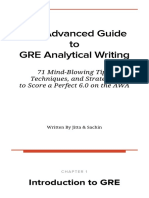 Gre Analytical Writing Guide