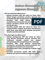 Pertumbuhan Ekonomi & Pembangunan Ekonomi