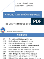 PTDTCK - Chuong 2 Thi Truong Hieu Qua