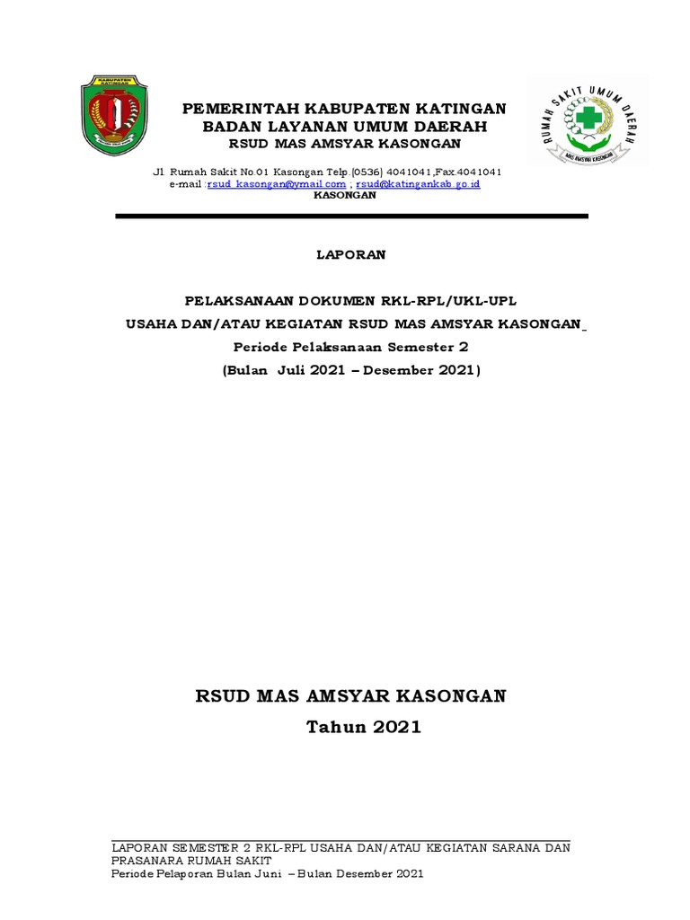 LAPORAN SEMESTER 2 RKL-RPL | PDF