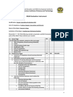 CBLM Evaluation Instrument OAP NCII