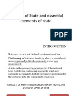 Concept of State and Its Elements