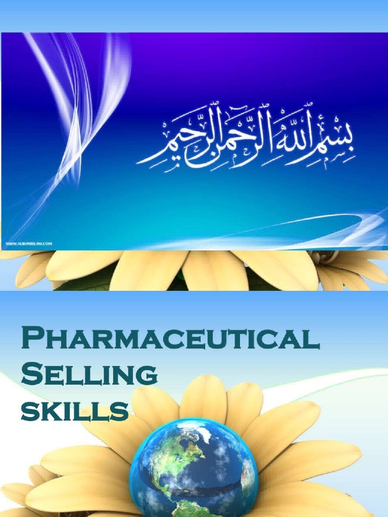 Pharmaceutical Selling Skills 28987363 Pdf