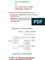 15-Session Taxonomy of Virtualization Techniques