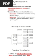 15-Session Taxonomy of Virtualization Techniques