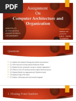 Computer Architecture and Organization