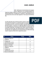 Analisis de Tareas Del Proceso - Enunciado