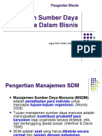 Pengantar-Bisnis-7 - Manajemen SDM Dalam Bisnis