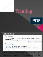 Printing