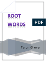 Root Words by Tarun Grover