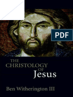 The Christology of Jesus. Ben Witherington III