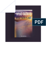 What Faith Is What Faith Is Not by Ife Adetona