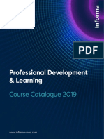 Informa Middle East Course Catalogue 2019